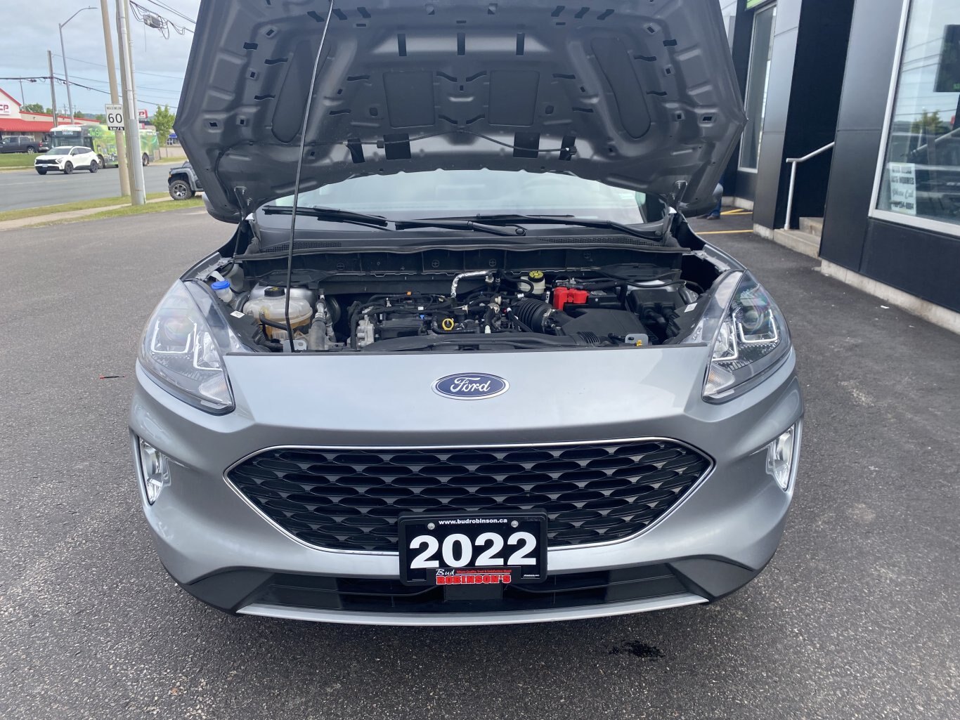 2022 FORD ESCAPE SEL AWD (PREVIOUS RENTAL) WITH LEATHER SEATS, HEATED SEATS, SUNROOF, REARVIEW CAMERA, HEATED STEERING WHEEL , NAVIGATION AND REMOTE START!!