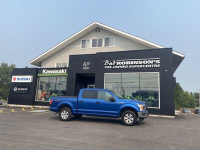 2018 FORD F-150  XLT 4X4 SUPERCREW  WITH TONNEAU COVER, WEATHER TECH MATS AND REARVIEW CAMERA!!