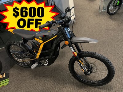 79BIKE-Falcon Pro Electric Dirt Bike(released) Kenshi Black/Yellow