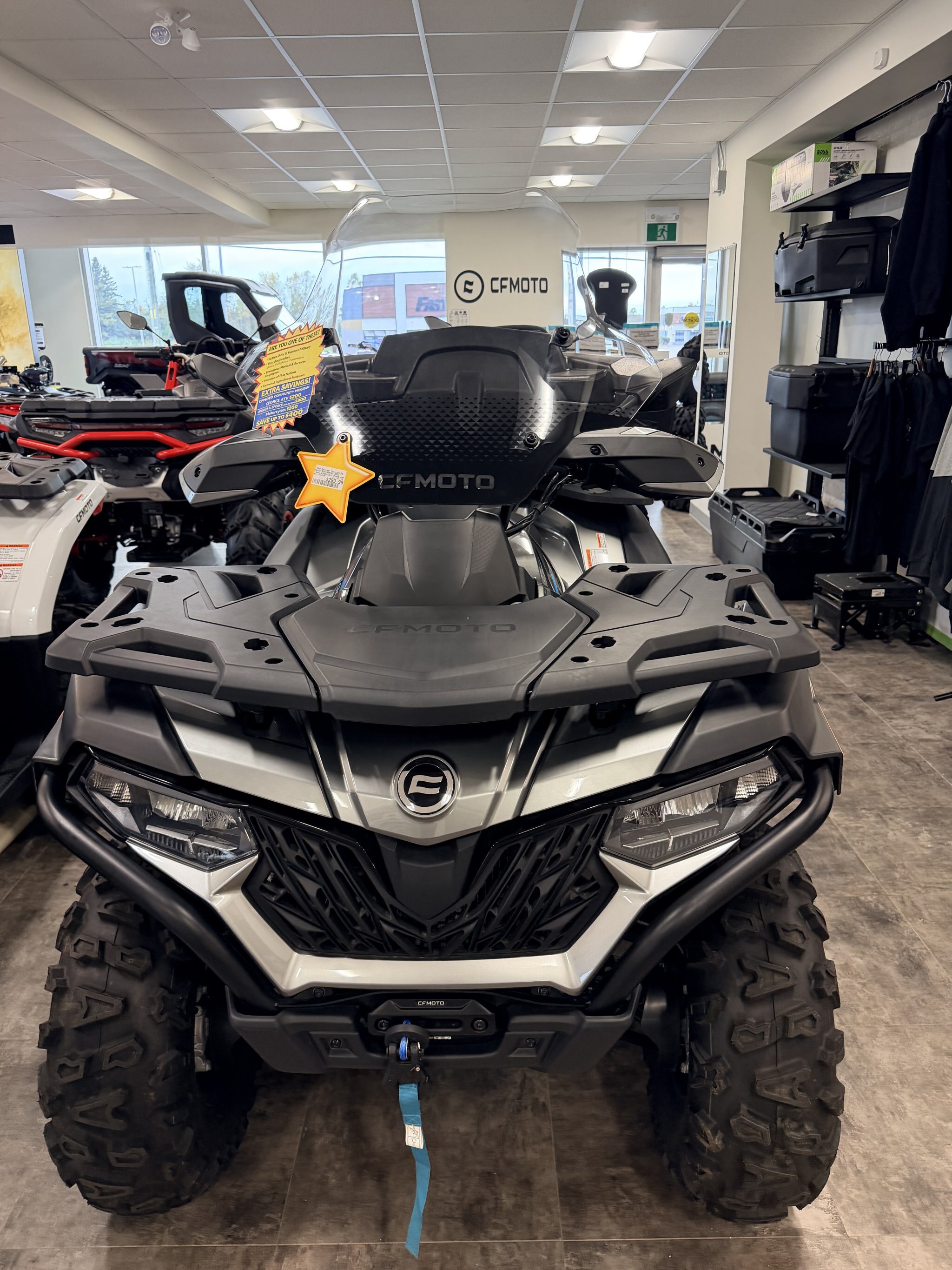 2026 CFMOTO CFORCE 600 Velocity Grey (IN STOCK)