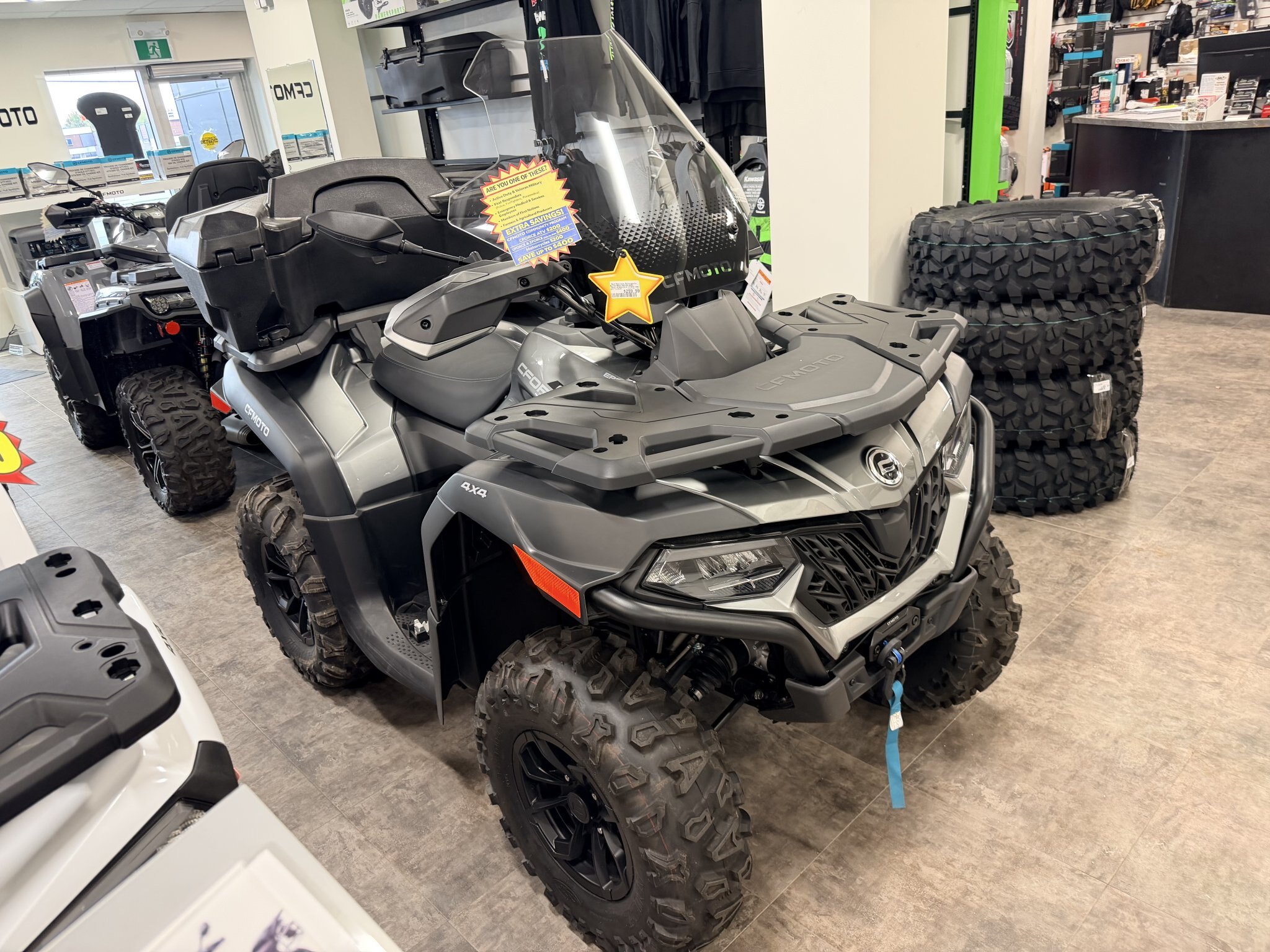2026 CFMOTO CFORCE 600 Velocity Grey (IN STOCK)