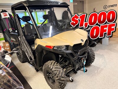 2026 CFMOTO UFORCE 600 Desert Tan