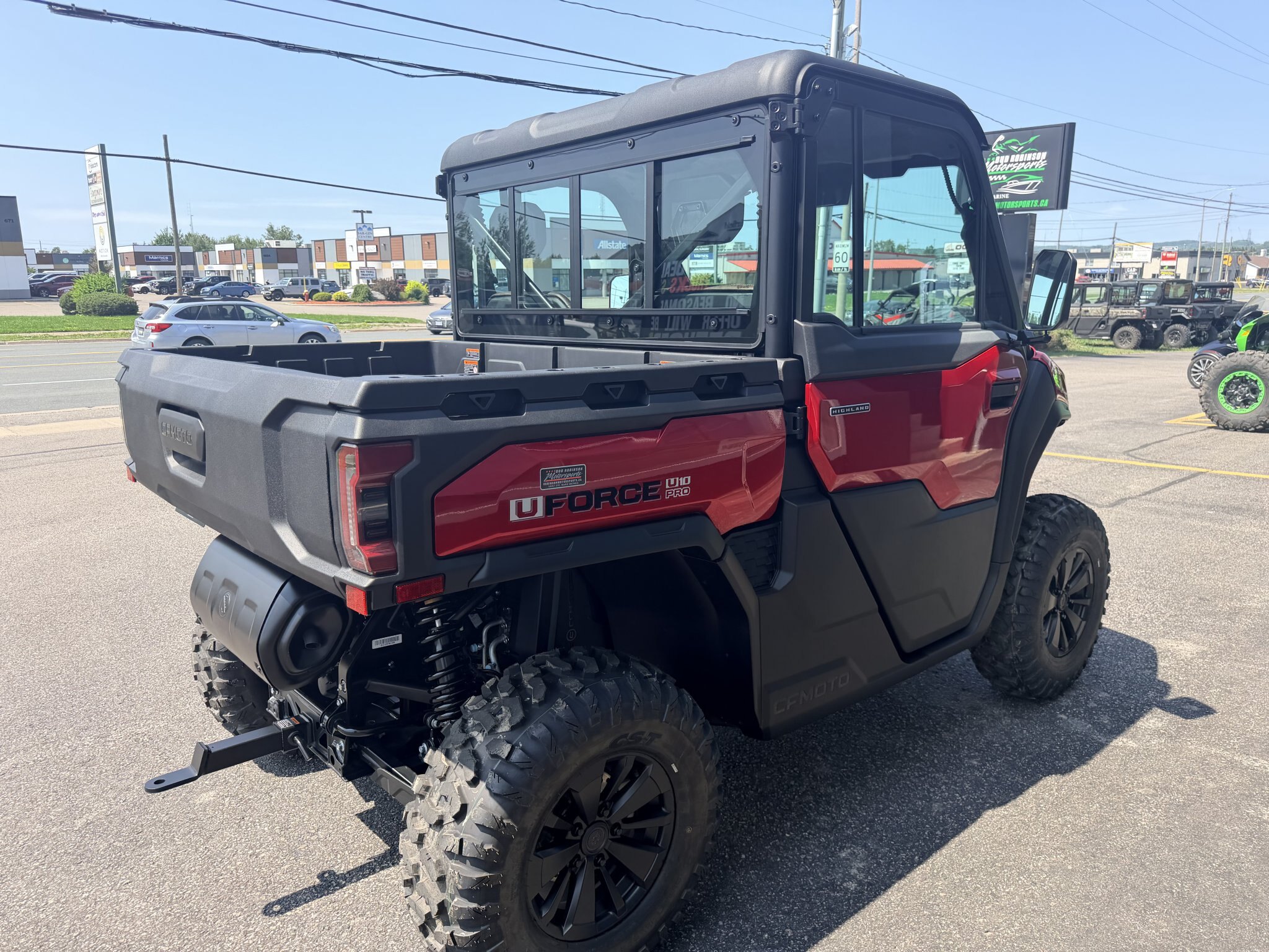 2026 CFMOTO UFORCE U10 PRO HIGHLAND Bordeaux Red ( IN STOCK )