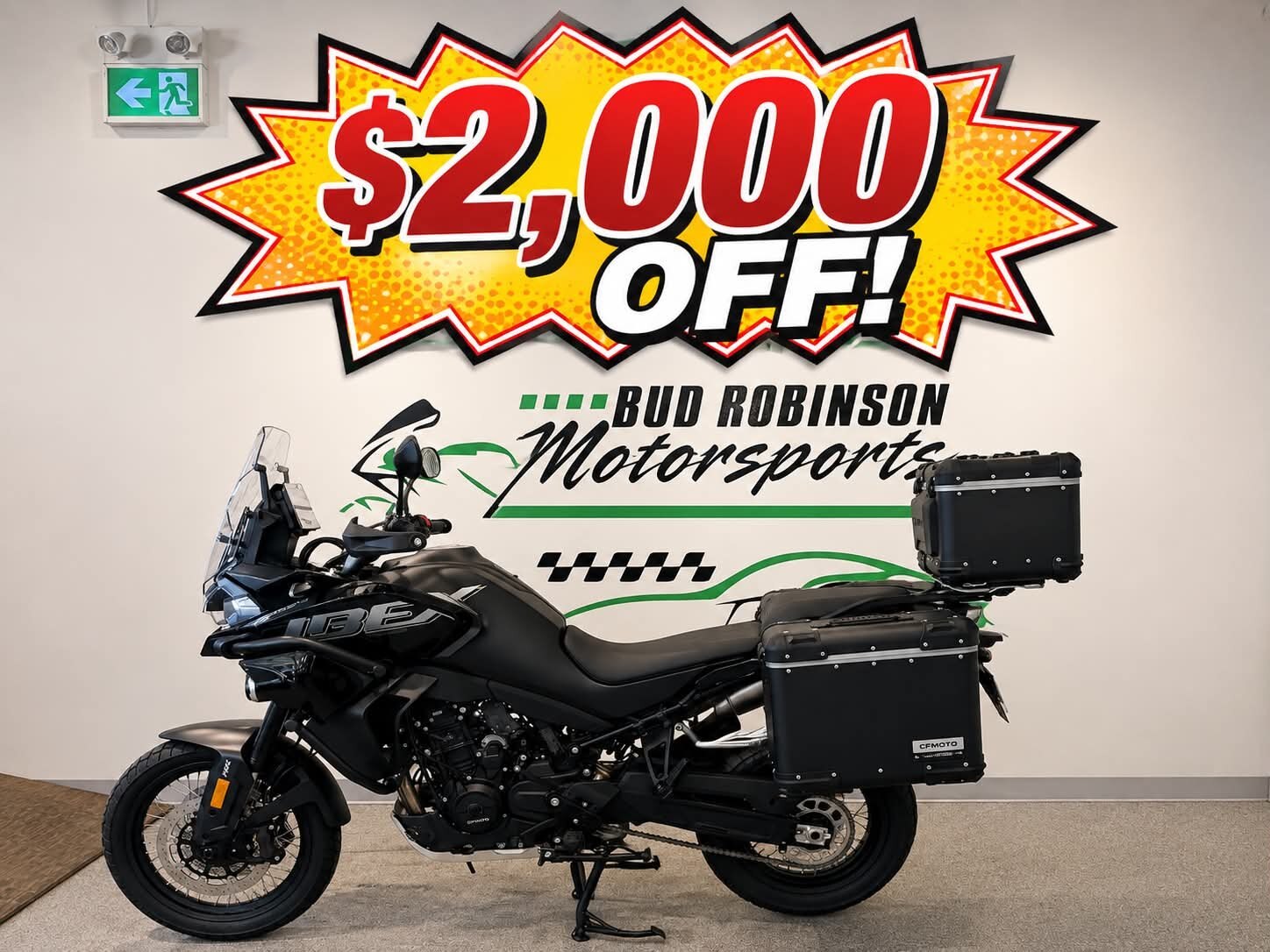 2026 CFMOTO IBEX 800 EXPLORE Gem Black (IN STOCK)