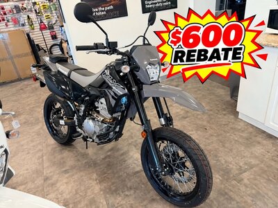 2026 Kawasaki KLX300SM Battle Gray / Ebony (IN STOCK)