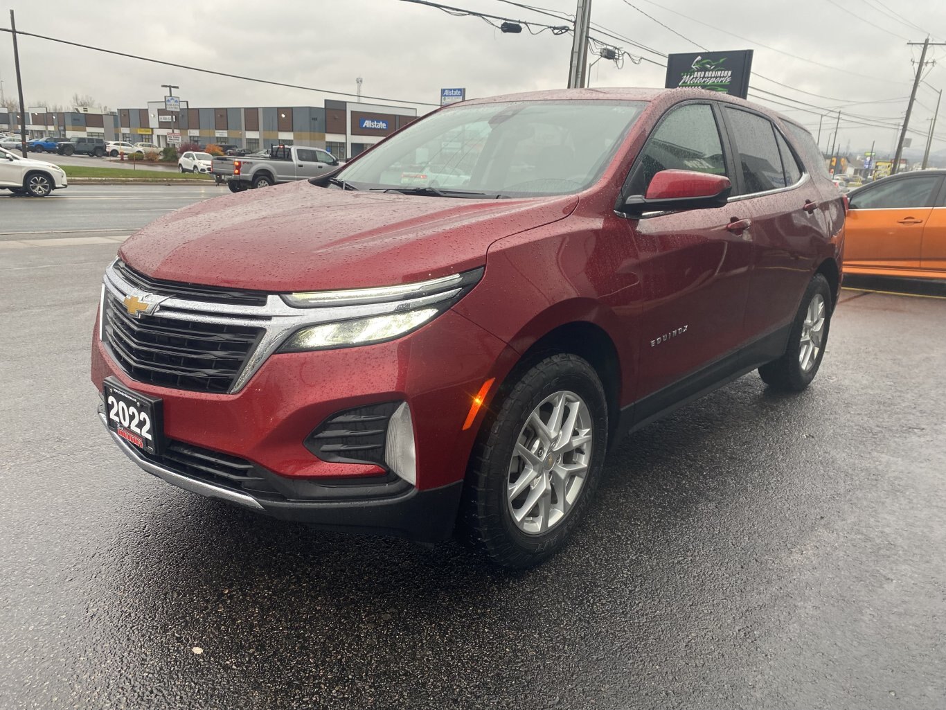 2022 CHEVROLET EQUINOX LT AWD (PREVIOUS RENTAL) WITH HEATED SEATS, REARVIEW CAMERA, ONSTAR SERVICES AND REMOTE START!!