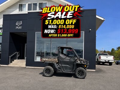 2020 Can-Am® Defender XT™ HD10 Mossy Oak Break-Up Country Camo