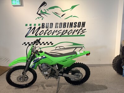 2027 Kawasaki KLX140R F Lime Green