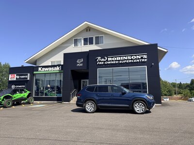 2021 VOLKSWAGEN ATLAS HIGHLINE 4MOTION SEL AWD 7-PASSENGER SEATING W/SUMMER AND WINTER TIRES, REMOTE START, LEATHER SEATS, HEATED/COOLED SEATS, HEATED STEERING WHEEL, SUNROOF, POWER LIFTGATE, REARVIEW CAMERA AND NAVIGATION!