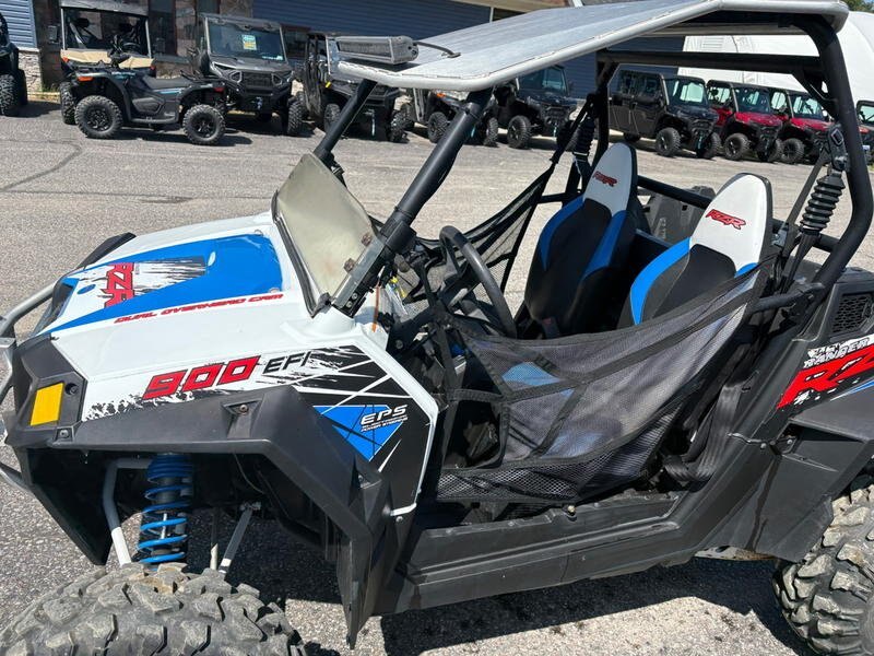 2012 Polaris® Ranger® RZR XP™ 900 Voodoo Blue/White/Black LE