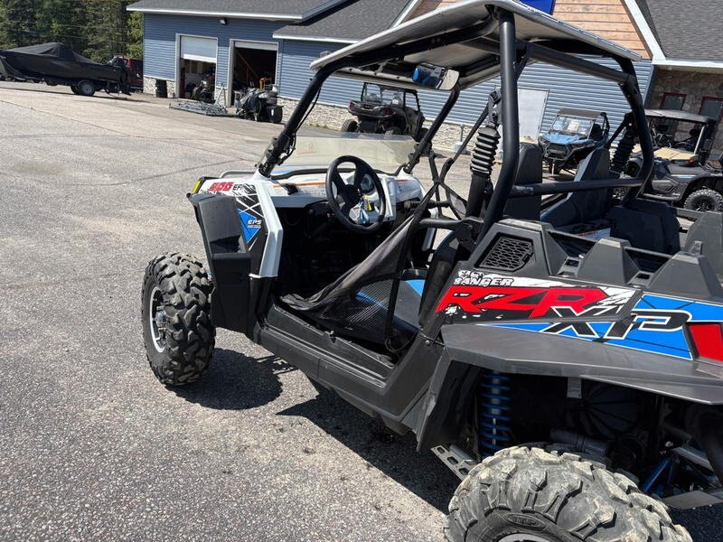 2012 Polaris® Ranger® RZR XP™ 900 Voodoo Blue/White/Black LE