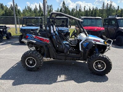 2012 Polaris® Ranger® RZR XP™ 900 Voodoo Blue/White/Black LE