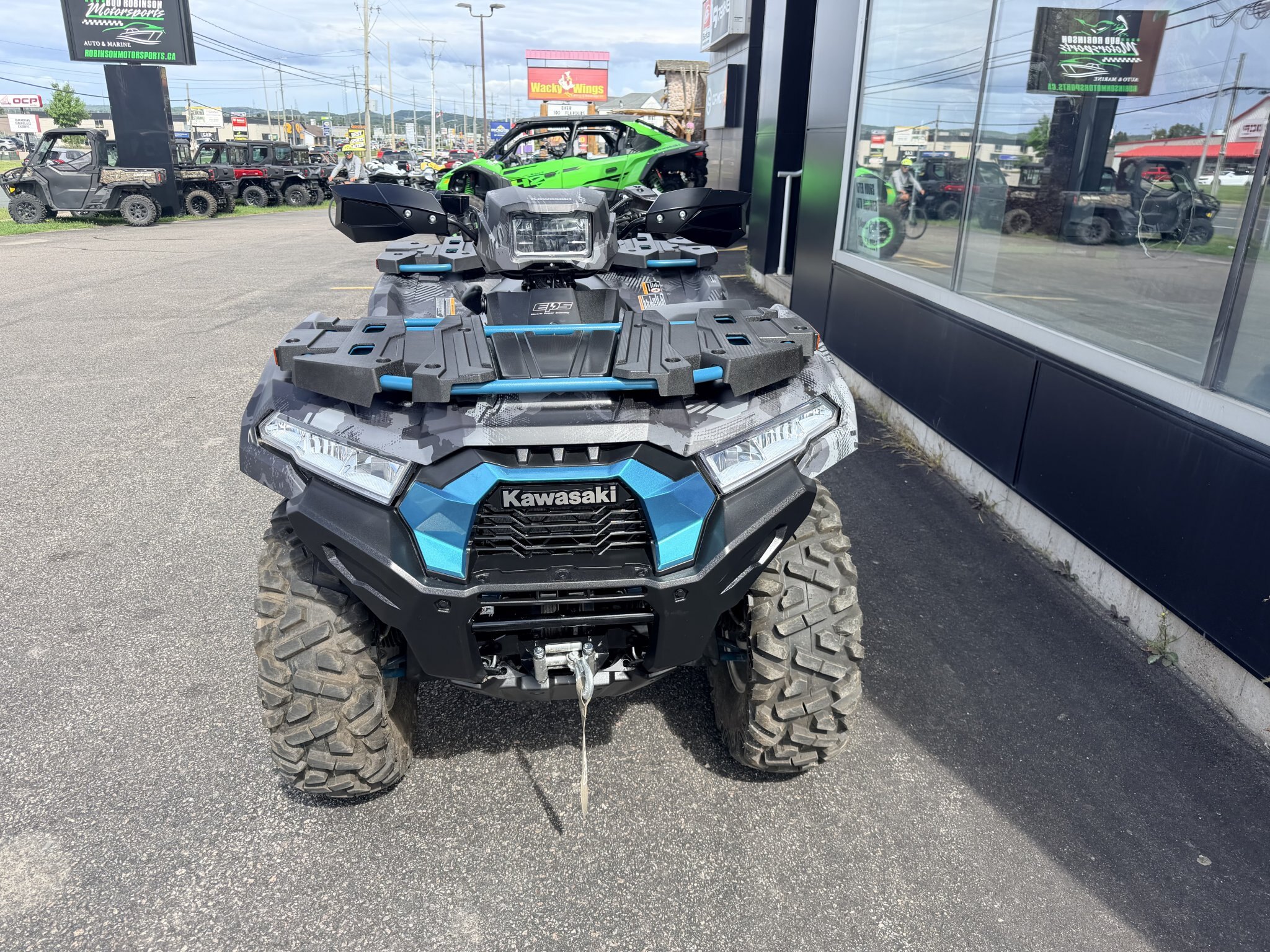 2025 KAWASAKI BRUTE FORCE 750 EPS LE Cypher Camo Gray