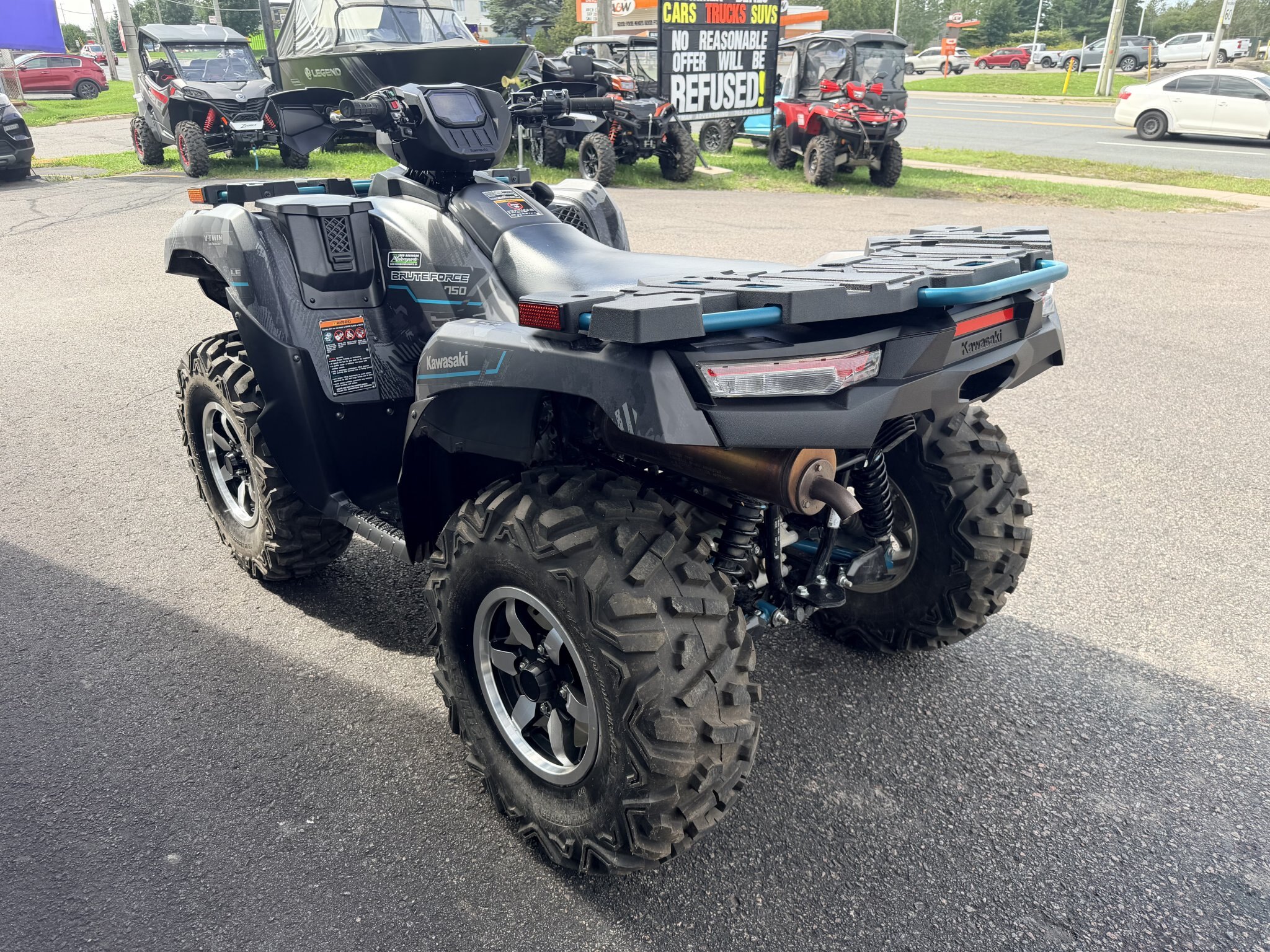 2025 KAWASAKI BRUTE FORCE 750 EPS LE Cypher Camo Gray
