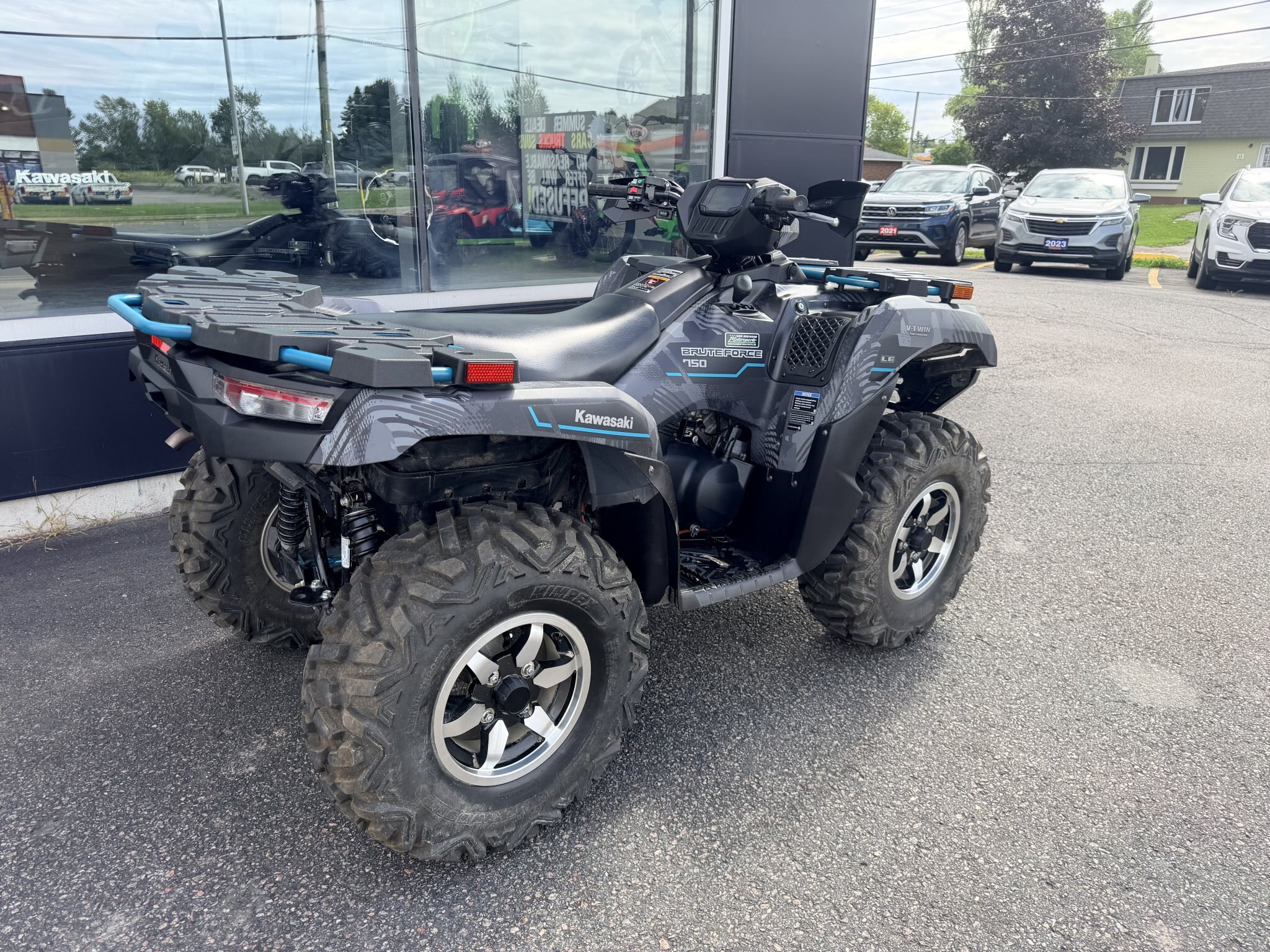 2025 KAWASAKI BRUTE FORCE 750 EPS LE Cypher Camo Gray