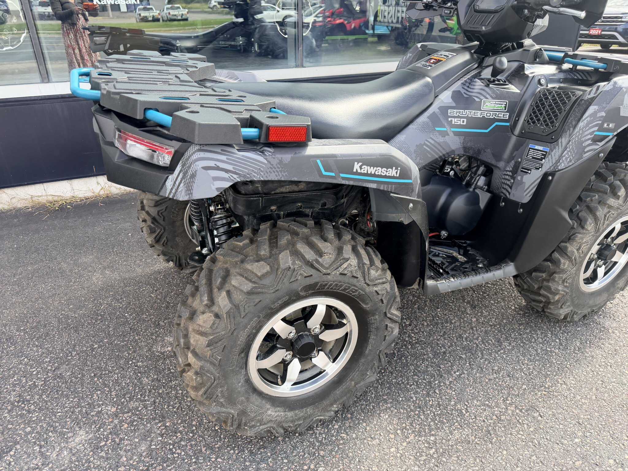 2025 KAWASAKI BRUTE FORCE 750 EPS LE Cypher Camo Gray