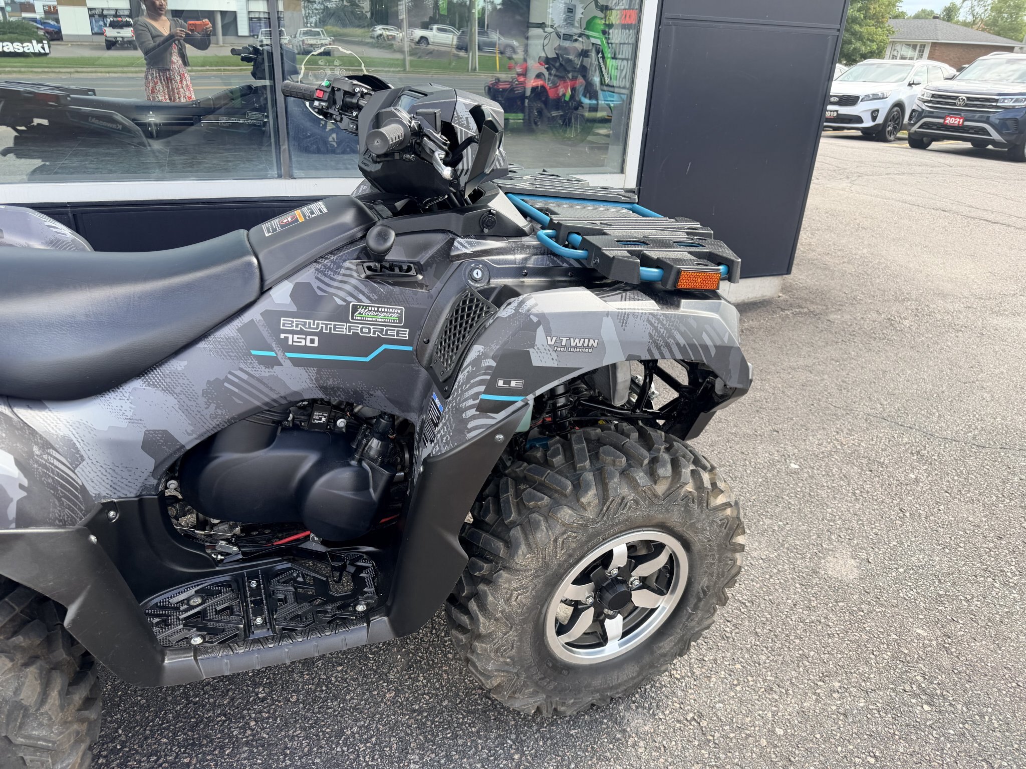 2025 KAWASAKI BRUTE FORCE 750 EPS LE Cypher Camo Gray