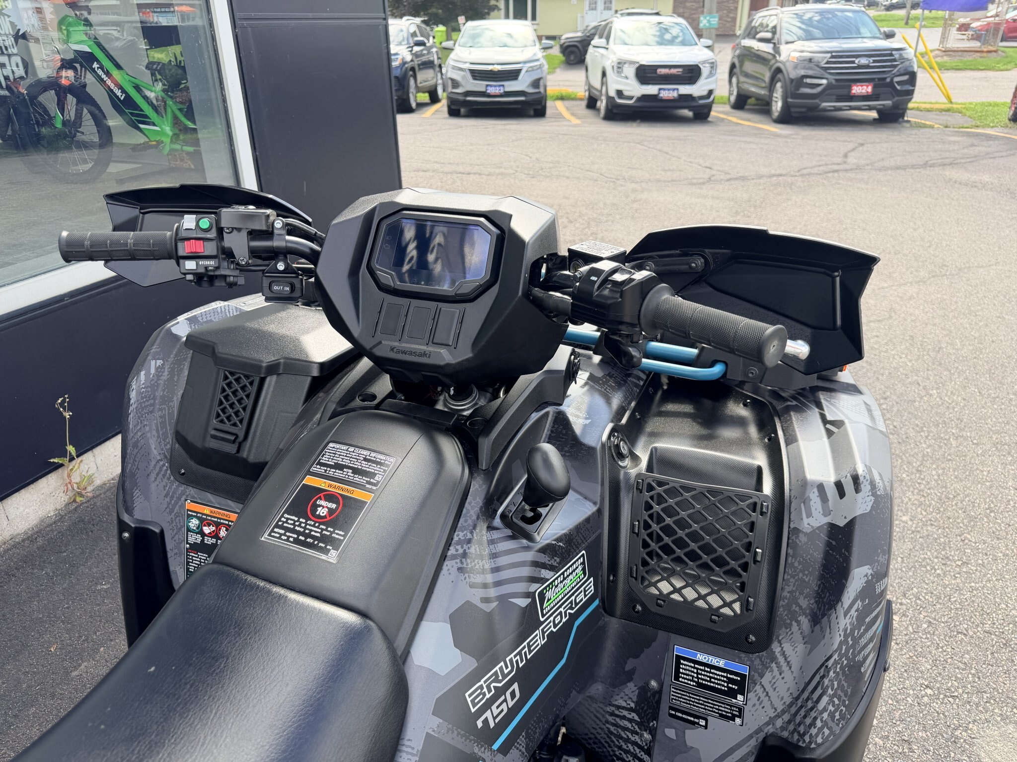 2025 KAWASAKI BRUTE FORCE 750 EPS LE Cypher Camo Gray
