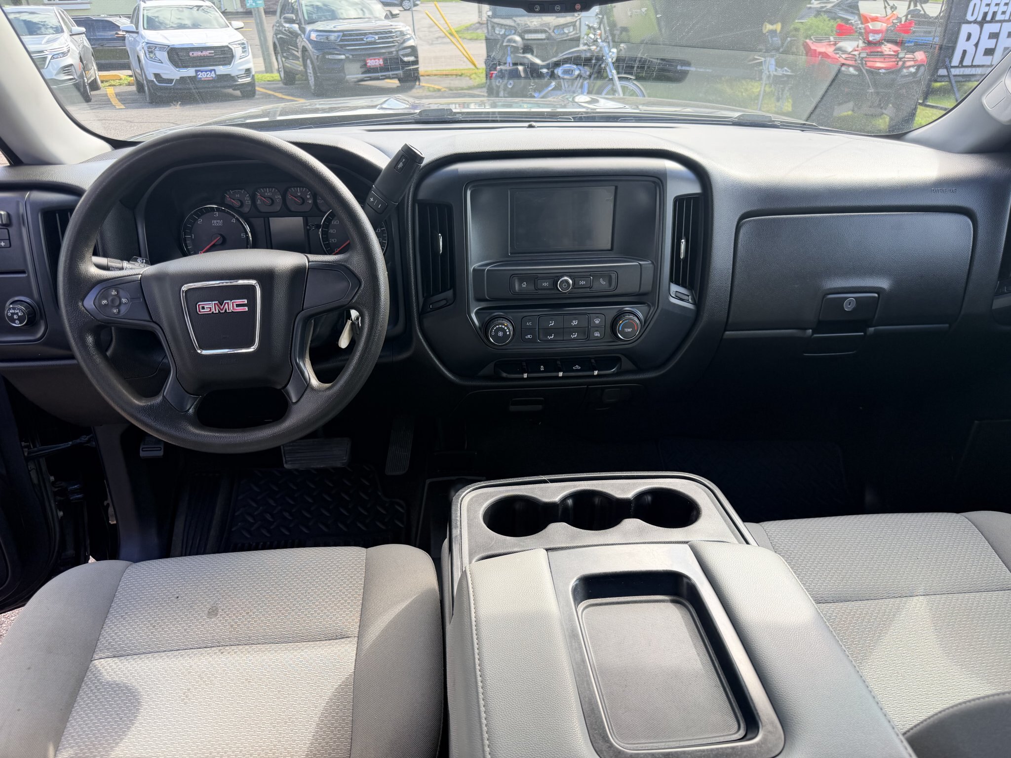 2018 GMC SIERRA 4X4 DOUBLE CAB ELEVATION WITH REARVIEW CAMERA AND TONNEAU COVER!