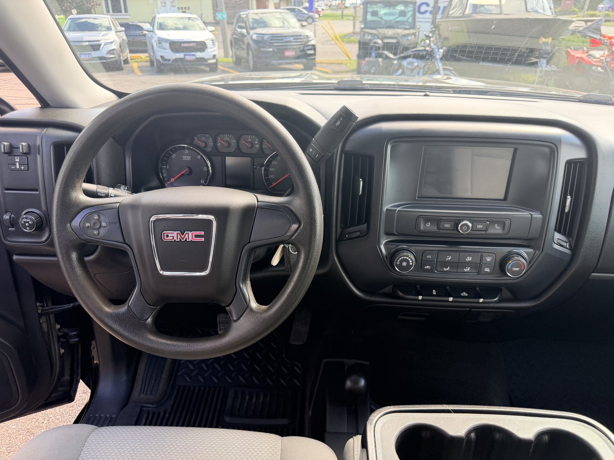 2018 GMC SIERRA 4X4 DOUBLE CAB ELEVATION WITH REARVIEW CAMERA AND TONNEAU COVER!