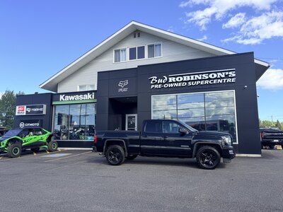 2018 GMC SIERRA 4X4 DOUBLE CAB ELEVATION WITH REARVIEW CAMERA AND TONNEAU COVER!