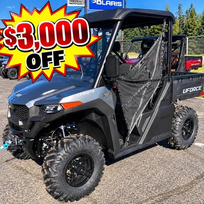 2025 CFMOTO UFORCE 600 Eps VELOCITY GRAY