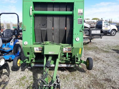2010 JOHN DEERE 458 ROUND BALER