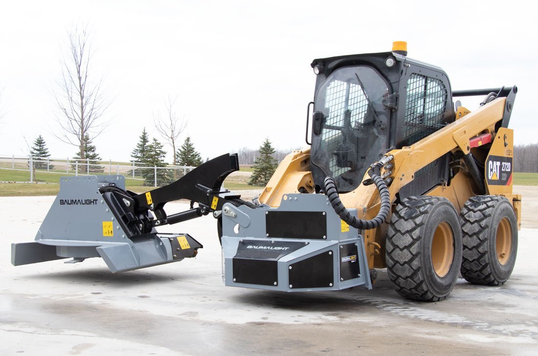 BaumaLight SWA750 Boom Mower for Skidsteer