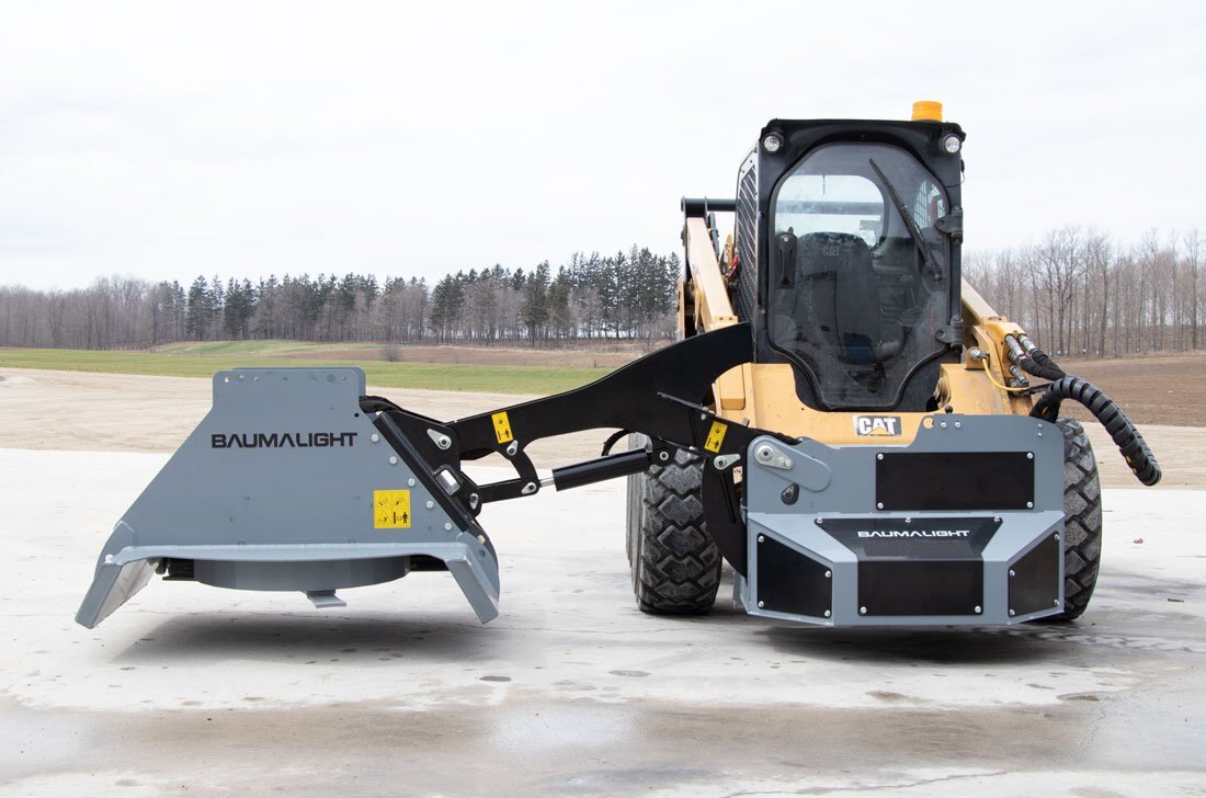 BaumaLight SWA750 Boom Mower for Skidsteer