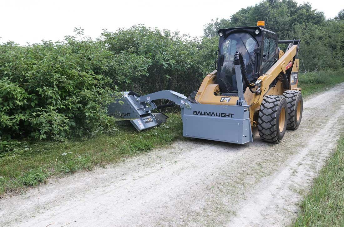 BaumaLight SWA750 Boom Mower for Skidsteer