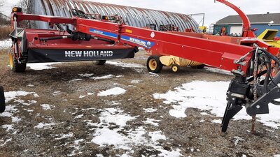 2018 New Holland 312 R CENTRE PULL DISCBINE