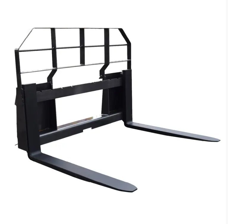 Braber BE-PF50S42LBO 3300LB Skid Steer Mount Pallet Fork