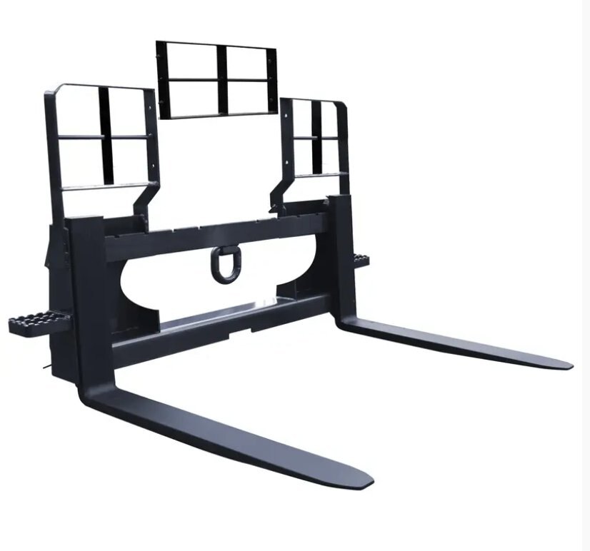 Braber BE-PF5042LBO500J 3700LB Skid Steer Mount Pallet Fork