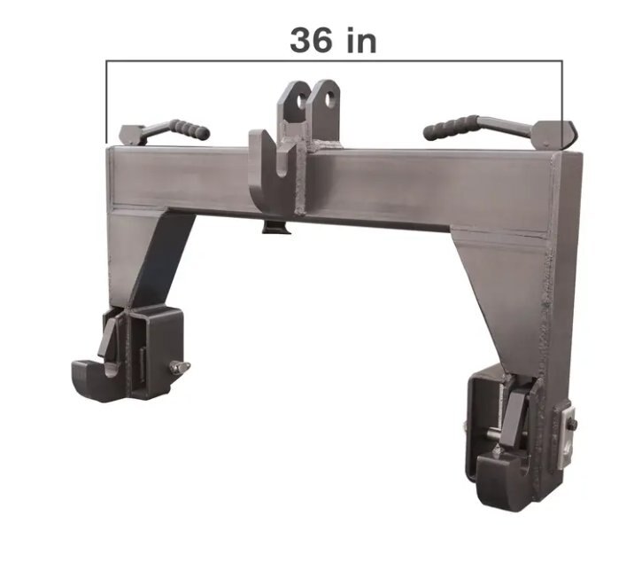 Braber QH2HDG CAT 2, 36 HD 3pt Quick Hitch