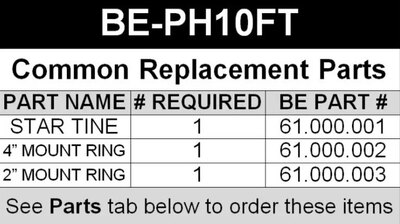 Braber BE-PH10FT Pasture Harrow