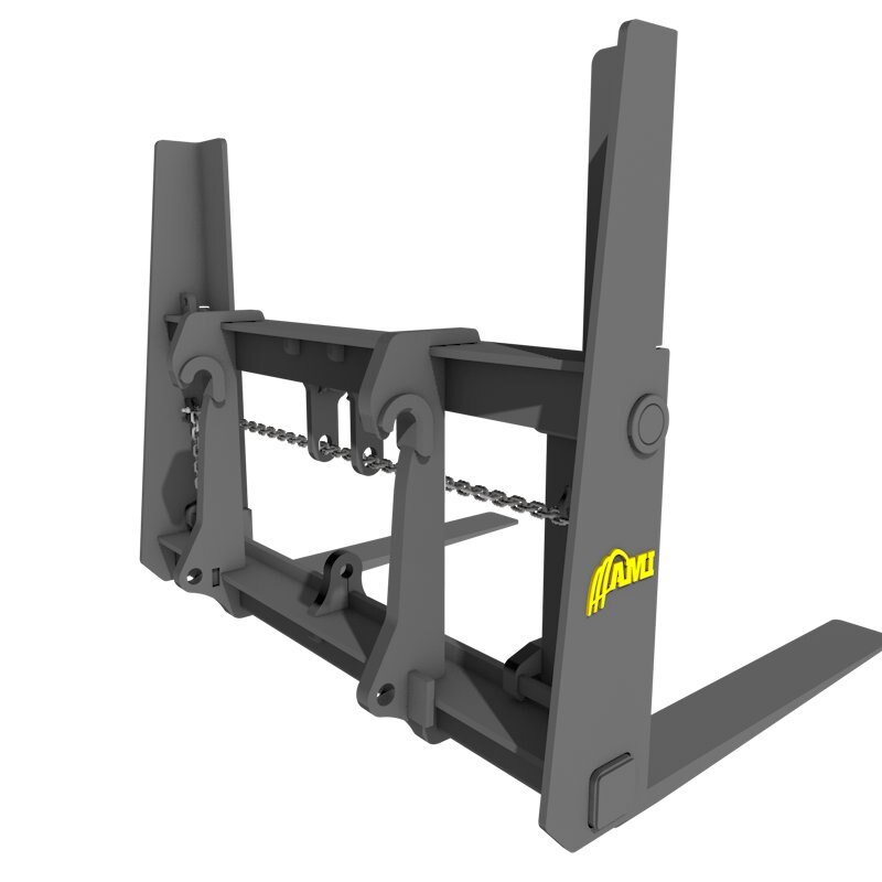 AMI Attachments FORK RACK (LUMBER STYLE)