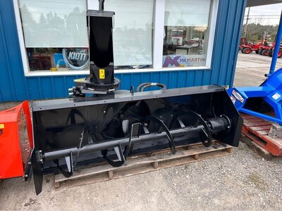 2022 MK MARTIN SKID STEER MOUNT SNOWBLOWER