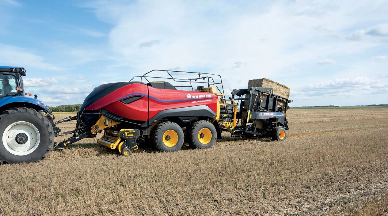 New Holland BigBaler High Density Large Square Balers BigBaler 340 High Density CropCutter® Rotor Cutter