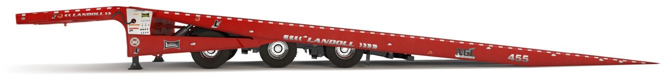 Landoll 455B TRAVELING AXLE TRAILER RED