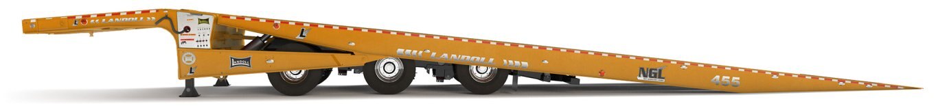 Landoll 455B TRAVELING AXLE TRAILER YELLOW