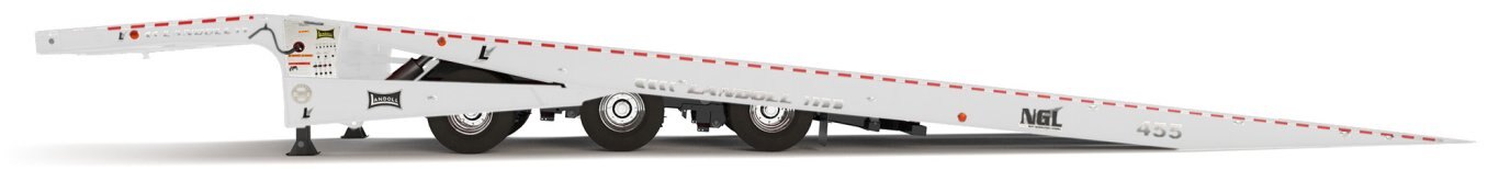 Landoll 455B TRAVELING AXLE TRAILER WHITE