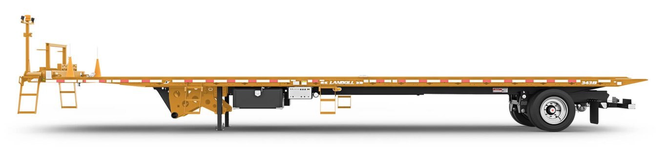 Landoll 343A TRAVELING AXLE TRAILER YELLOW