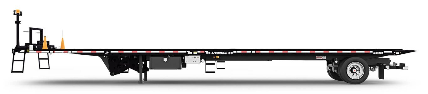 Landoll 343A TRAVELING AXLE TRAILER BLACK