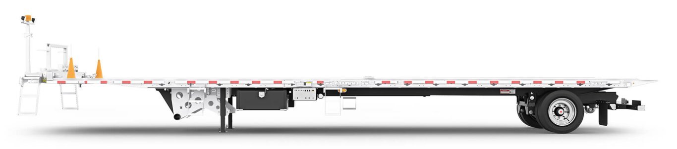 Landoll 343A TRAVELING AXLE TRAILER WHITE