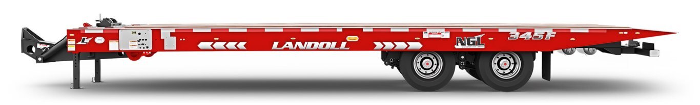 Landoll 345F TRAVELING AXLE TRAILER VIPER RED