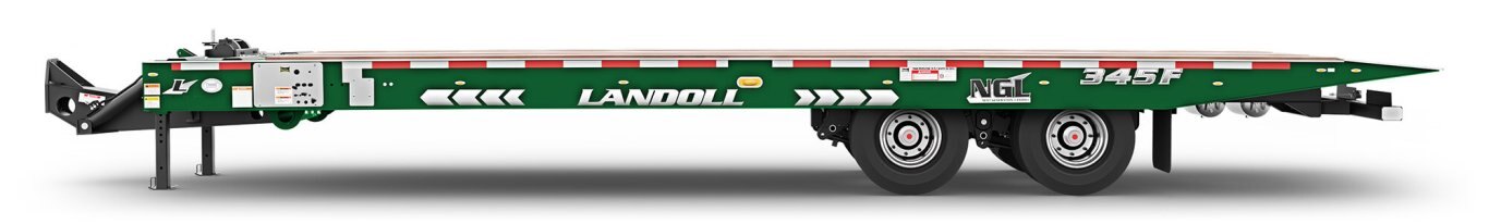 Landoll 345F TRAVELING AXLE TRAILER GREEN