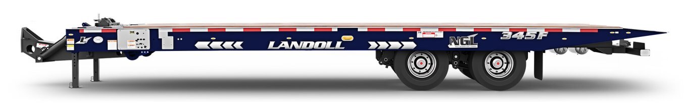 Landoll 345F TRAVELING AXLE TRAILER BLUE