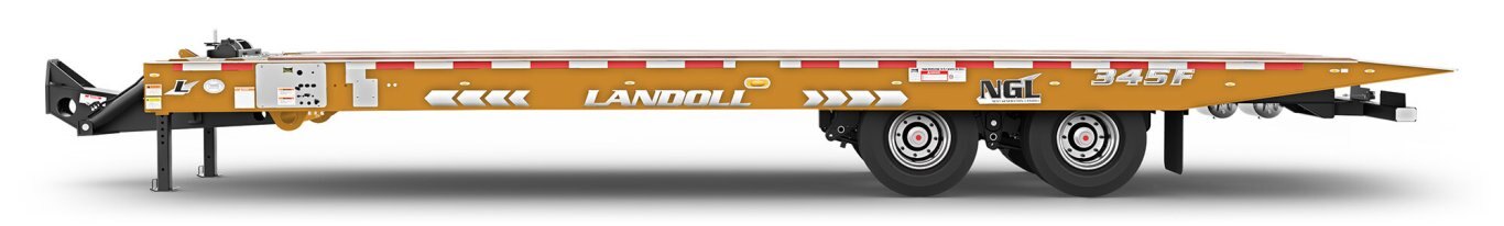 Landoll 345F TRAVELING AXLE TRAILER YELLOW