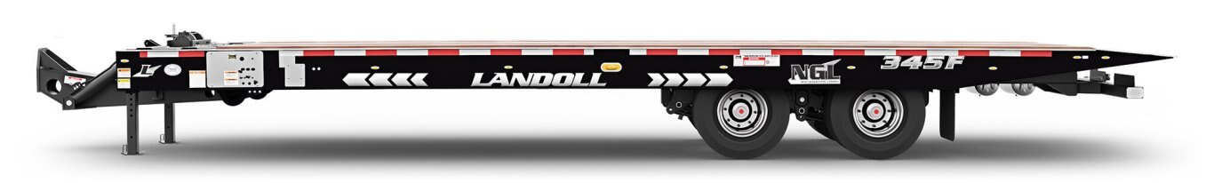 Landoll 345F TRAVELING AXLE TRAILER BLACK