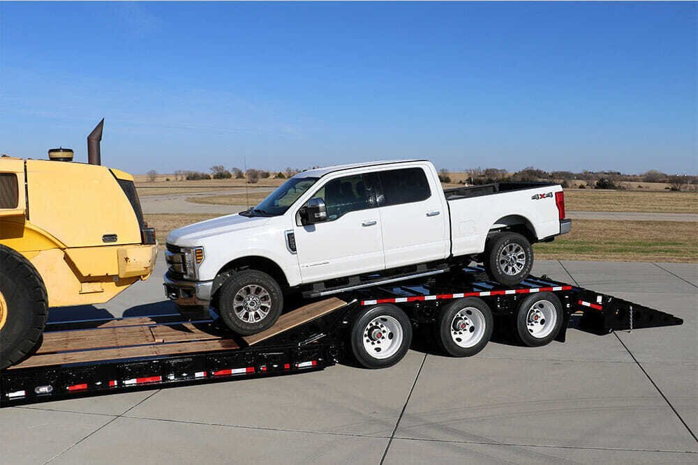 Landoll 855 DETACHABLE TRAILER WHITE